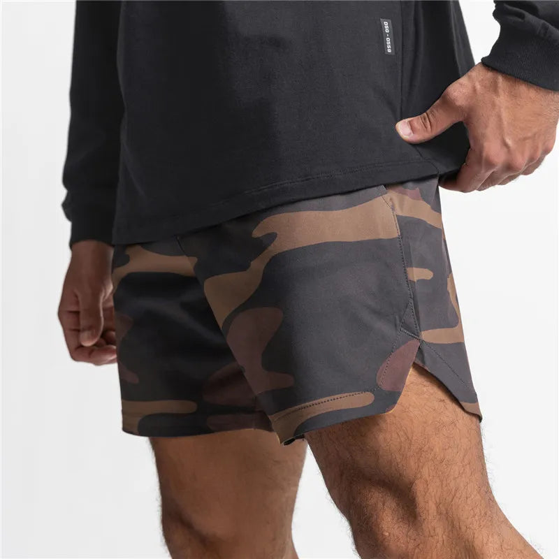 Shorts de course pour hommes à séchage rapide