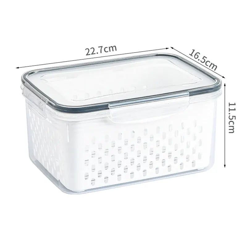 Cajas de Almacenamiento Premium para Refrigerador para una Frescura Organizada