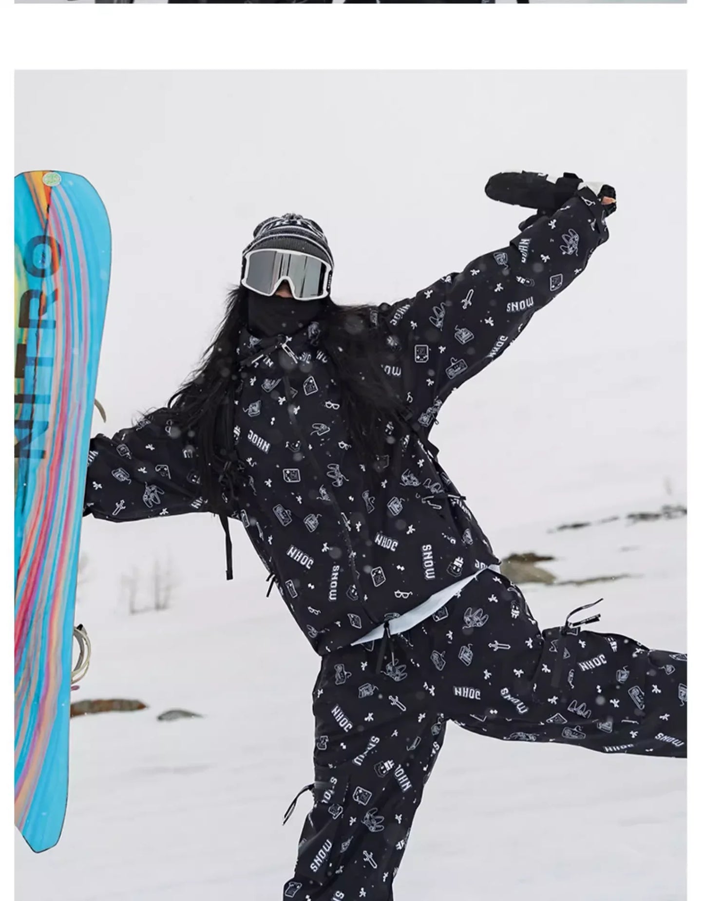 JOHN SNOW Women's Ski Suit Set - Windproof & Waterproof