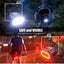 Kit de lumières de vélo rechargeable par USB - Éclairage avant et arrière