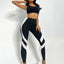 Leggings de Yoga Bicolor con Control de Abdomen