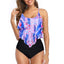 RuffleWave Chic High Waist Bikini & Tankini Set