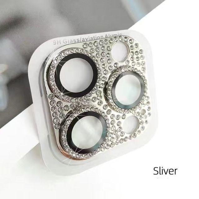 Premium Shiny Camera Lens Protector for iPhone 11 to 14 Pro