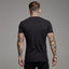 Men's V-Neck Short Sleeve Fitness T-Shirt