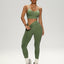Women's Seamless Cropped Top & Pants Set