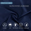 Women's Elastic Scrub Set for Medical Professionals