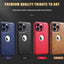 Luxury Leather Case for iPhone - Premium PU Leather Protection