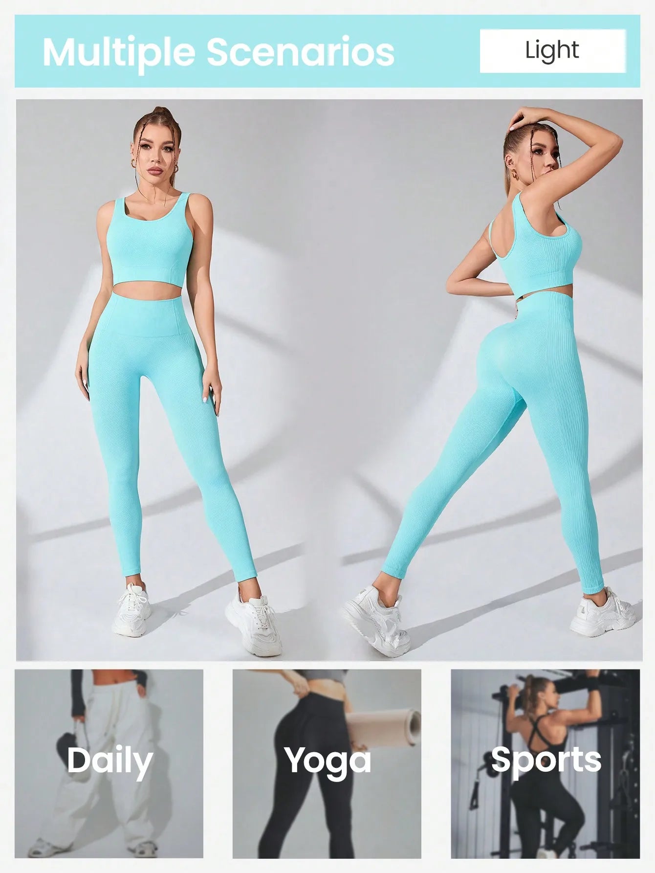 Ensemble de sport 2 pièces pour femmes premium