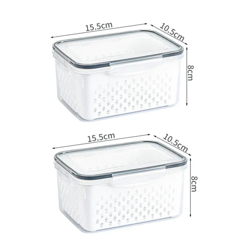 Boîtes de rangement réfrigérateur premium pour une fraîcheur organisée
