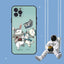 Cat Art Phone Case for iPhone - Clear Protective Cover