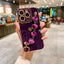Luxury Love Heart Sparkle Case with Chain Strap for iPhone