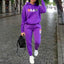 Ensemble de sweat à capuche et pantalon de luxe pour femmes