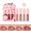 Conjunto de Mini Brillos Labiales Mate de Terciopelo - Colección de 4 Piezas