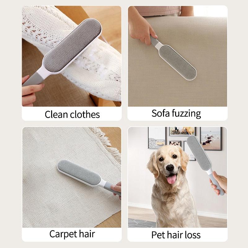 Récupérateur de poils d'animaux premium avec base auto-nettoyante