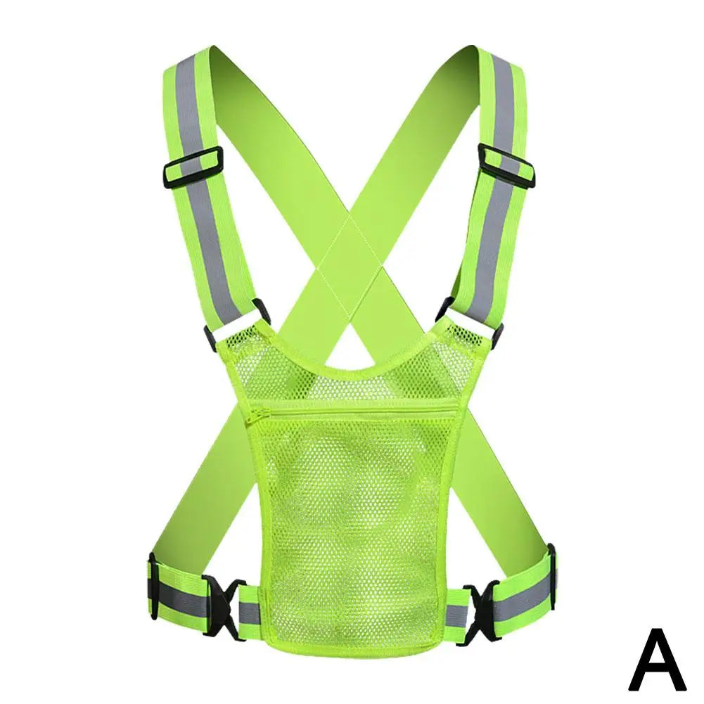 NightSafe Reflective Vest for Outdoor Sports