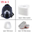 Masque à gaz respiratoire intégral premium pour usage tactique