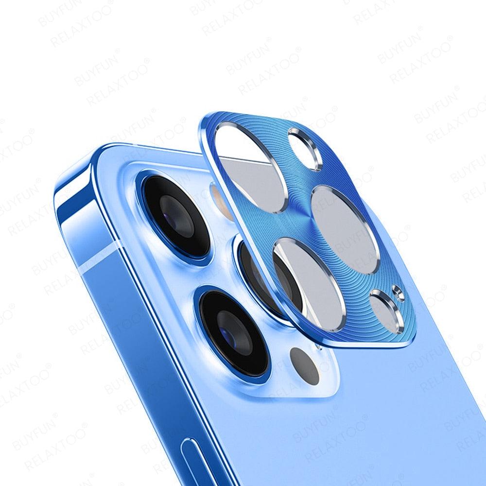 Premium Aluminum Alloy Camera Lens Protector for iPhone 11/12/13/14 Series - Korvel
