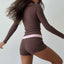 Casual Color-Block 2-Piece Set for Women
