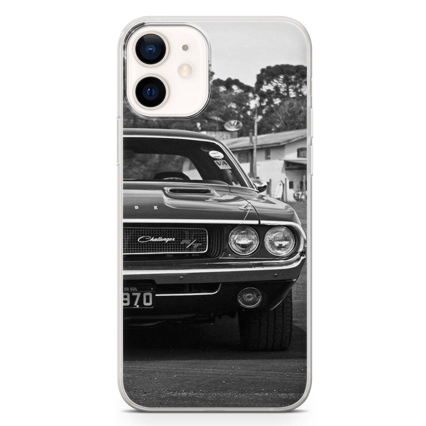American Cars Transparent Phone Case for iPhone Models