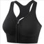 Women's Front Zipper Sports Bra for Active Lifestyles