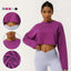 Women's Long Sleeve Fitness Crop Top