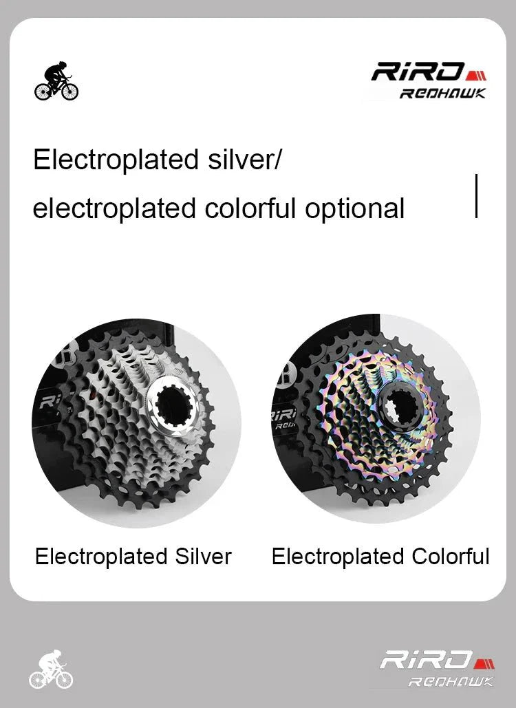 RIRO Ultra-light Hollow Freewheel for Enhanced Cycling Performance