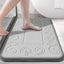 Tapis de bain en mousse à mémoire d'eau absorbante et antidérapant