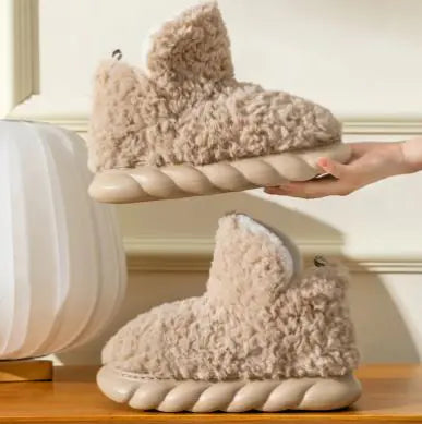 Zapatos de Invierno Acogedores de Pana
