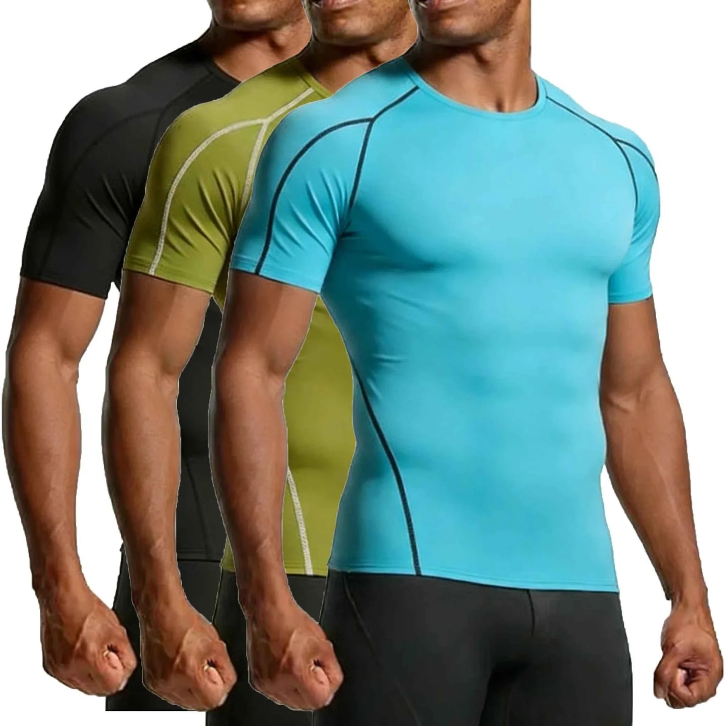 Camiseta de Correr de Secado Rápido para Hombre