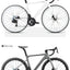 Bicyclette de route en carbone TWITTER R15pro - Vélo disc hydraulique pour hommes