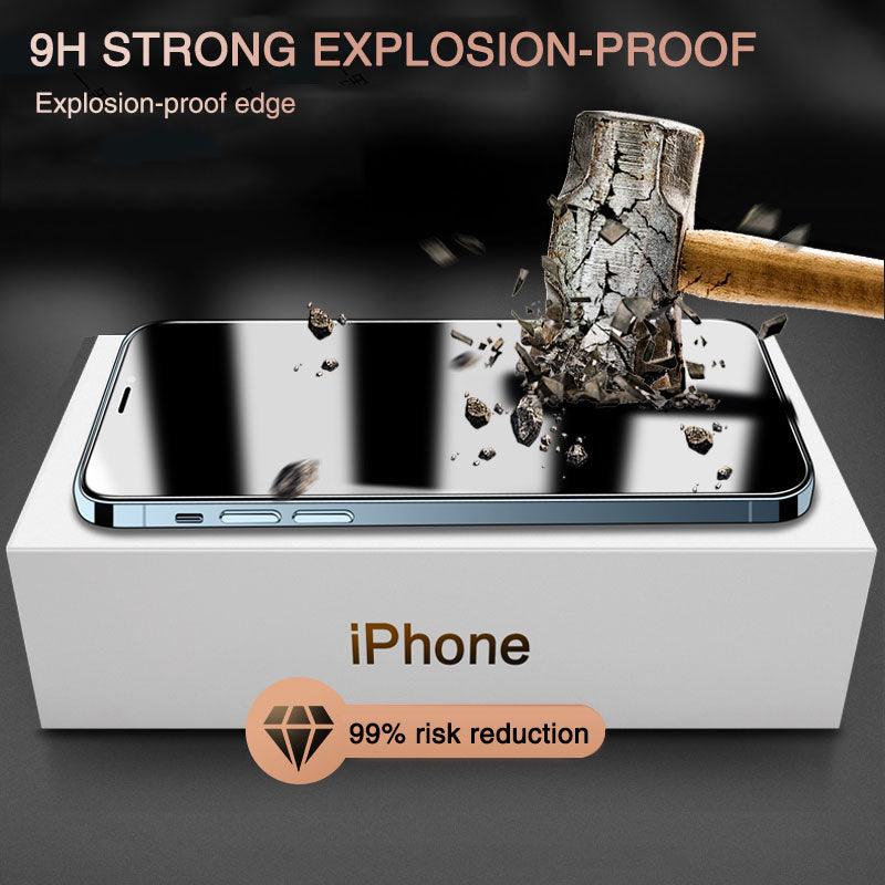 Protector de Pantalla Privado de Vidrio Templado Antirreflejo 200D para iPhone