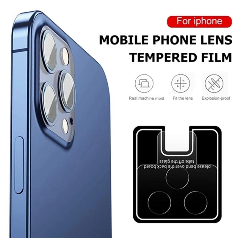Protecteur d'objectif de caméra premium pour iPhone 12/13/14 Pro Max - 2 pièces