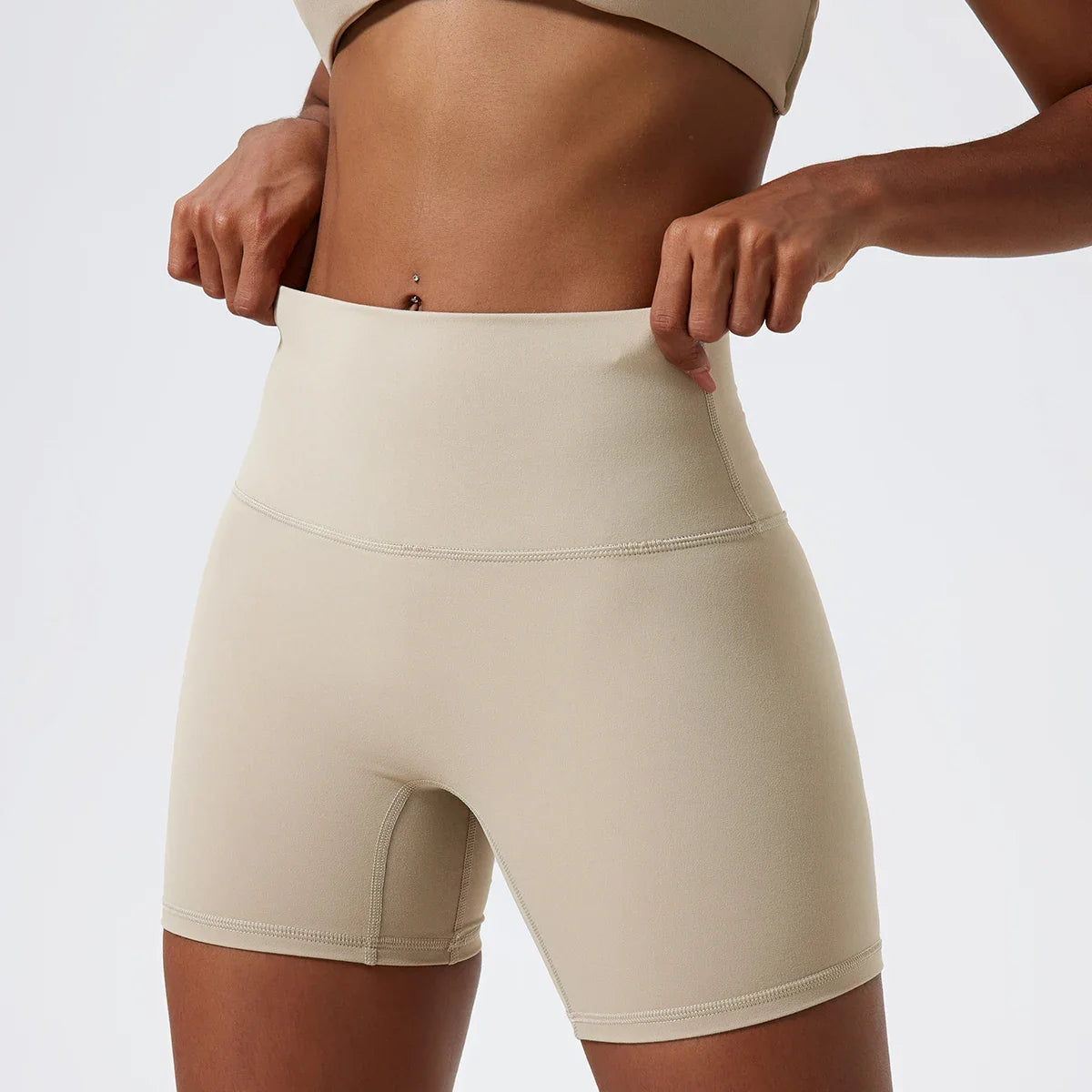 Pantalones Cortos de Yoga de Cintura Alta Ultra Cómodos