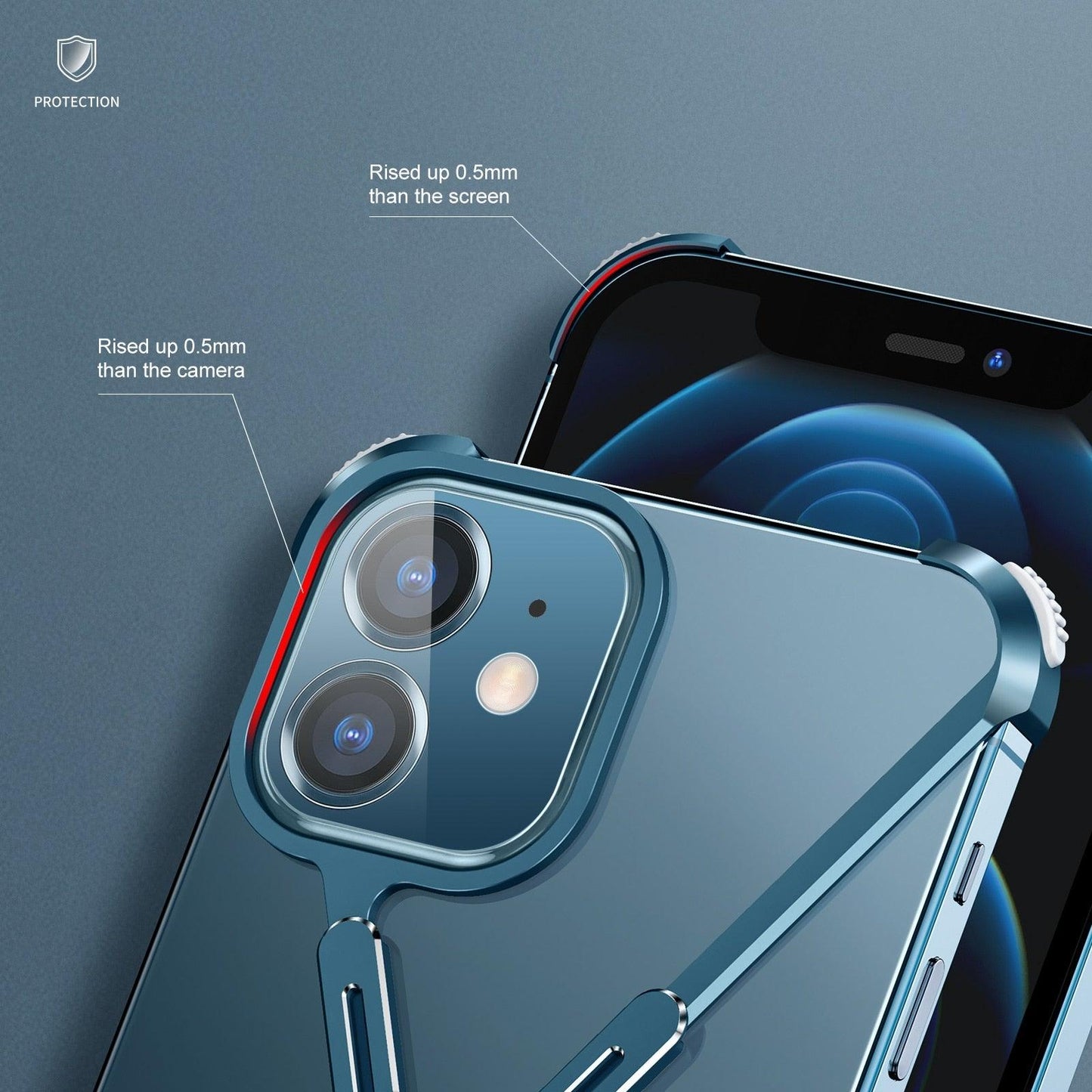 Coque de téléphone antichoc premium pour iPhone 12 Pro