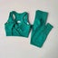Conjunto de Sujetador Deportivo y Leggings para Mujer de 2 Piezas