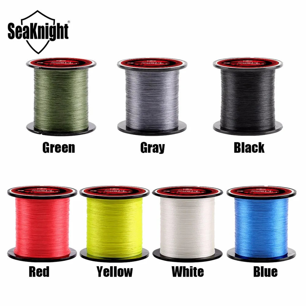 SeaKnight Brand TriPoseidon Series 300M 330Yards PE Braided Fishing Line 4 Strands 8 10 20 30 40 60LB Multifilament Fishing Line - Korvel