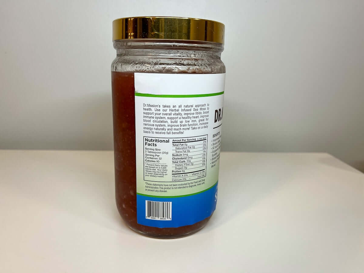 Dr. Mission Sea Moss Gel - Korvel