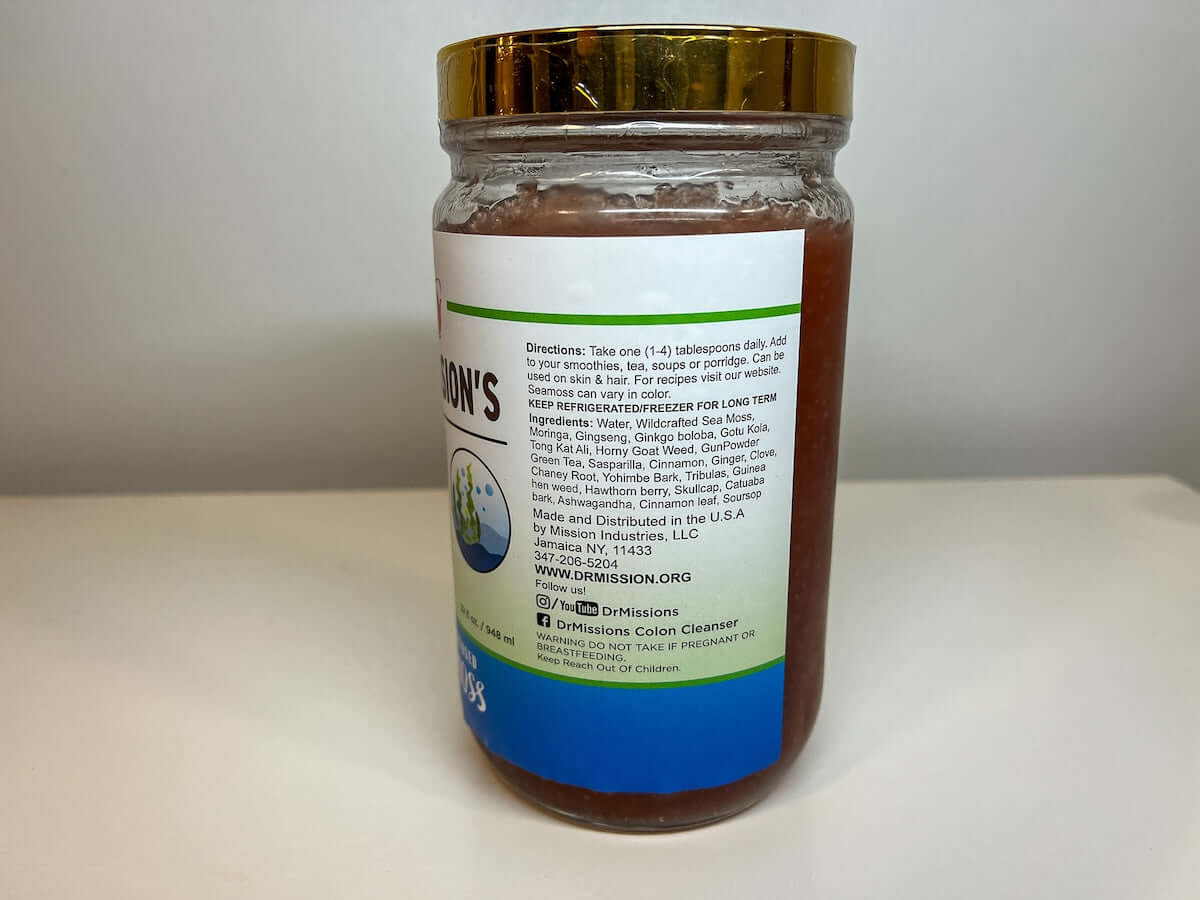 Dr. Mission Sea Moss Gel - Korvel