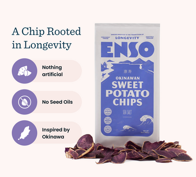Okinawan Sweet Potato Chips | Sea Salt - Korvel