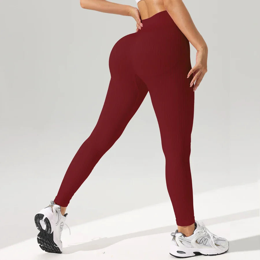 Seamless High-Waisted Yoga Leggings