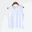 Camiseta sin mangas de seda helada para hombres para una comodidad máxima