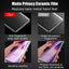Arvin Matte Ceramic Privacy Screen Protector for Samsung Galaxy - 3 Pack