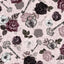 Tejido Digital Cuddle Black Cherry Secret Crush por Yarda