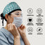Cartoon Print Medical Scrub Cap