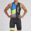 Zootekoi Men's Breathable Sleeveless Jacket for Triathletes