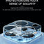 Protecteurs en verre 3D premium pour caméra d'iPhone