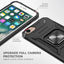Coque de support avec anneau magnétique en métal pour iPhone 11-14 Pro Max