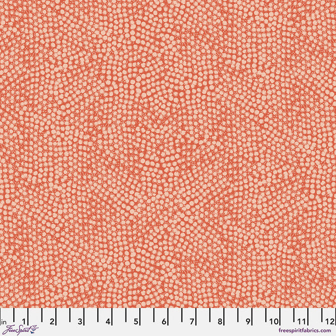 Tissu en coton Seed Red Flourish And Bloom par yard