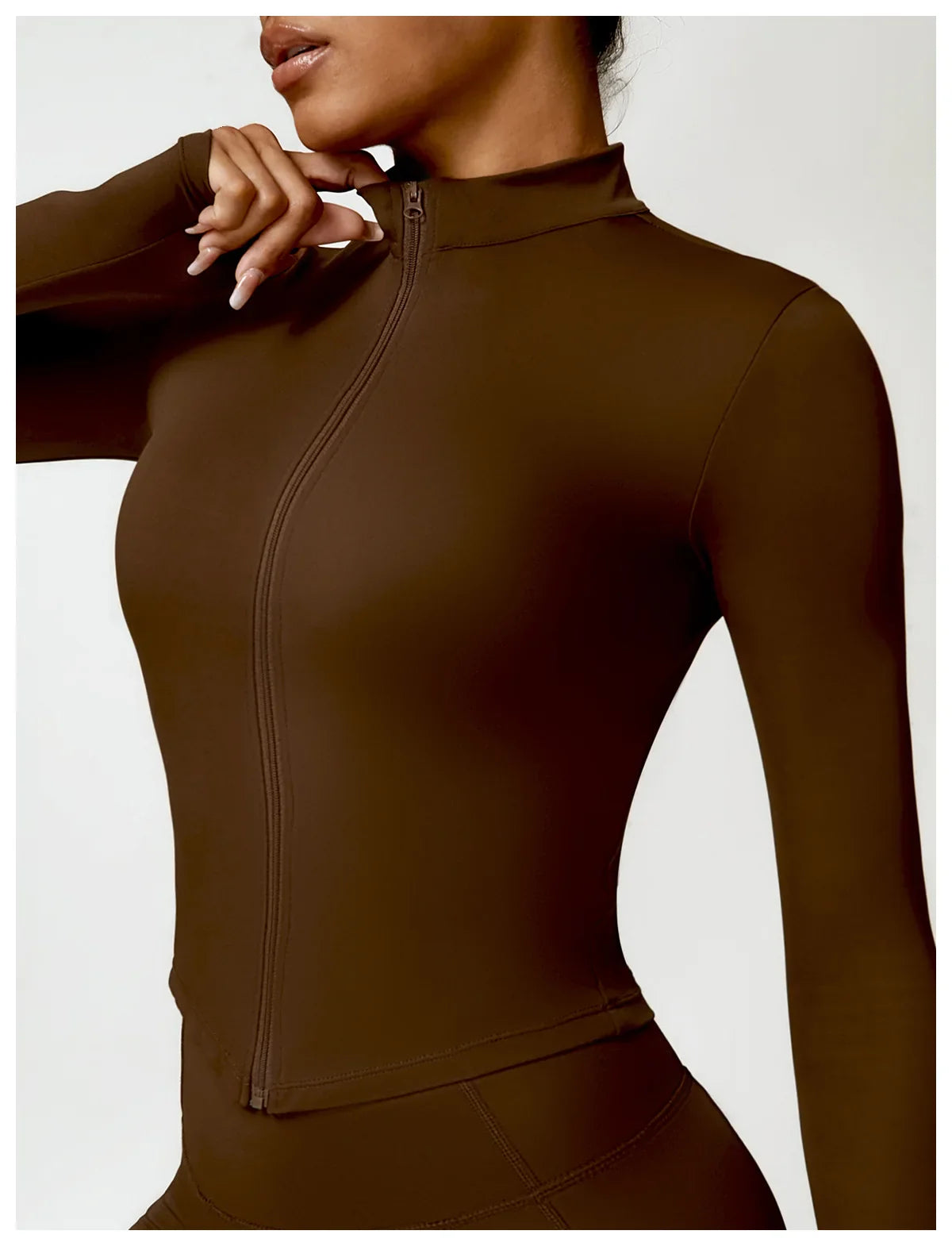 Veste de sport zippée pour femmes