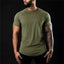 Camiseta de algodón FlexFit: camiseta muscular atlética de verano